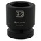 Dynamic 1" Drive Standard Socket, Black Phosphate, Tools 36MM X 1" Drive, 6 Point Standard Length D025036 - alternate 7